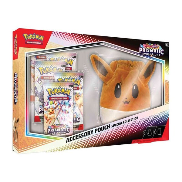 Pokémon Prismatic Evolutions Accessory Pouch Special Collection