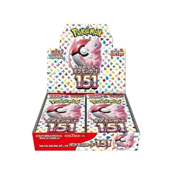 Pokémon 151 Japanse Booster Box