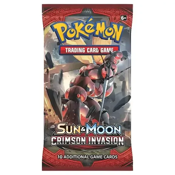 Pokemon Sun & Moon Crimson Invasion Booster (LIVE)