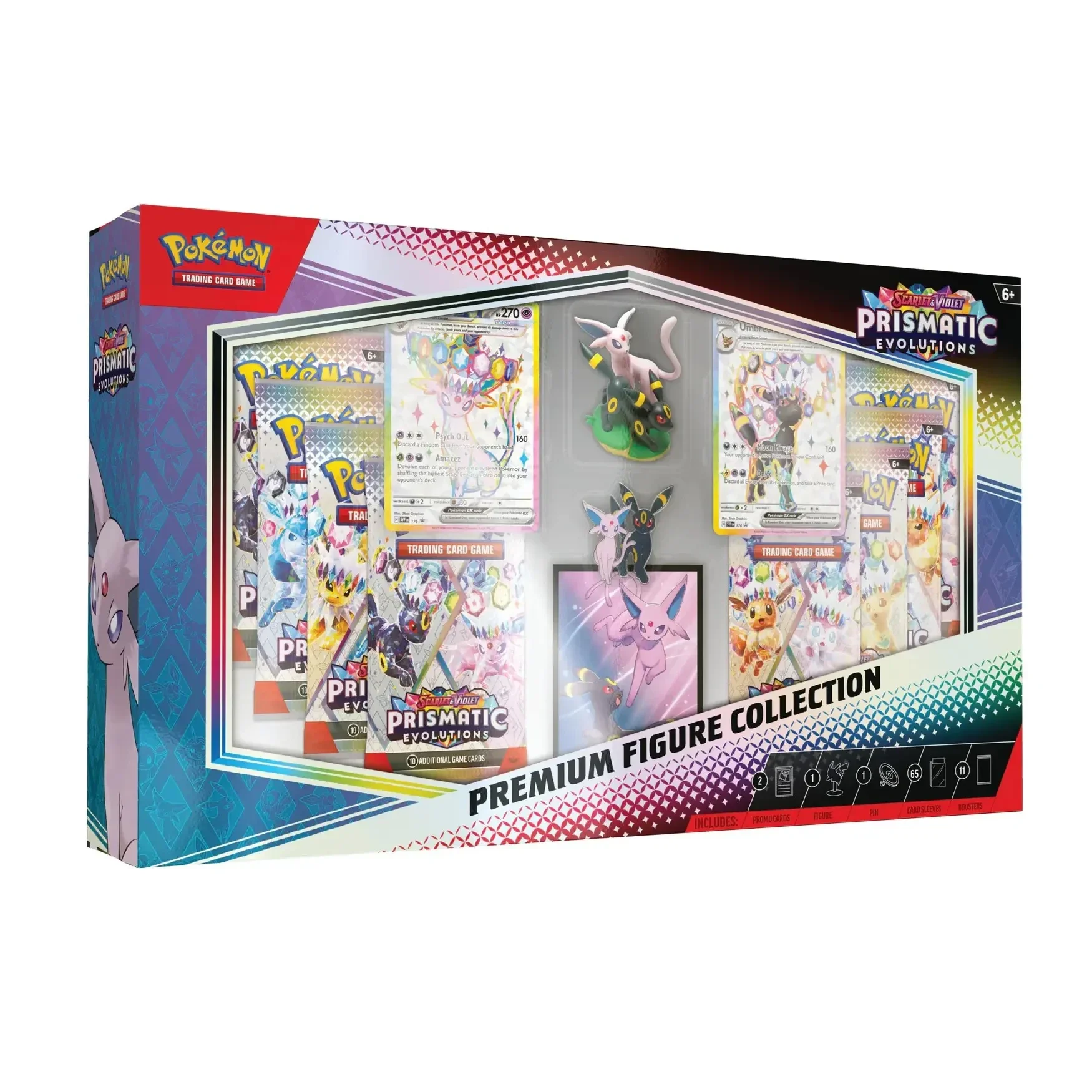 Pokémon Prismatic Evolutions Premium Figure Collection Beschadigde Verpakking