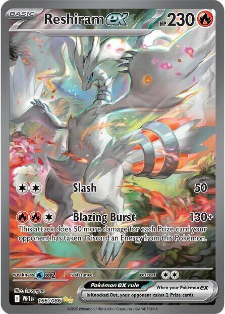 Reshiram EX 166/086