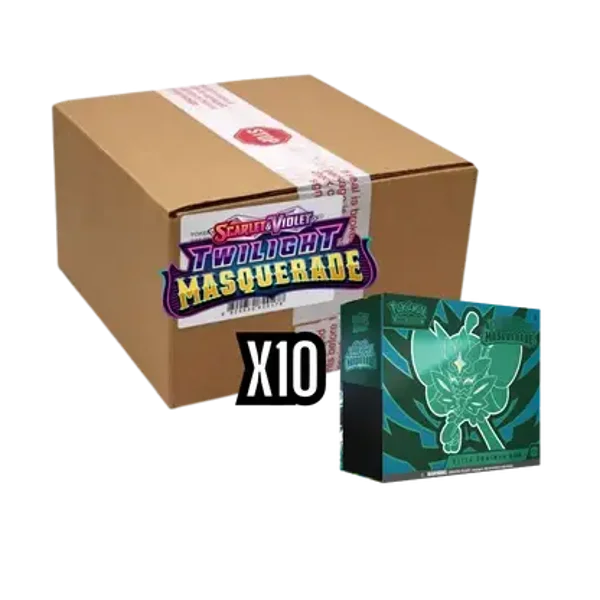 Pokémon Twilight Masquerade Elite Trainer Box Case
