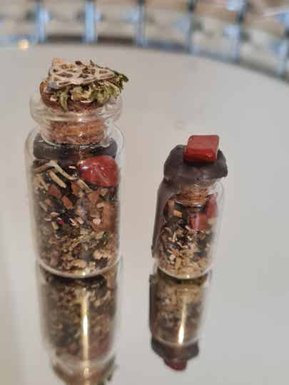 Protection spell jar