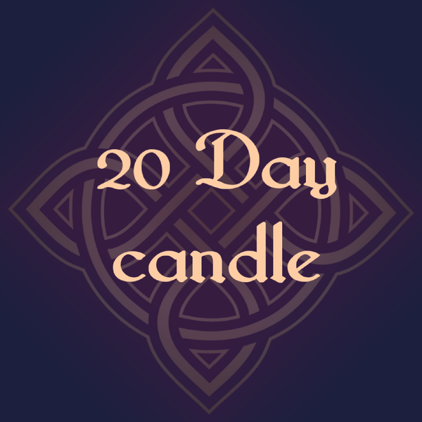New 20 day XXL CANDLE