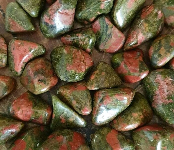 Unakite Large tumblestones