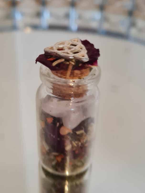 Attract  love spell jar