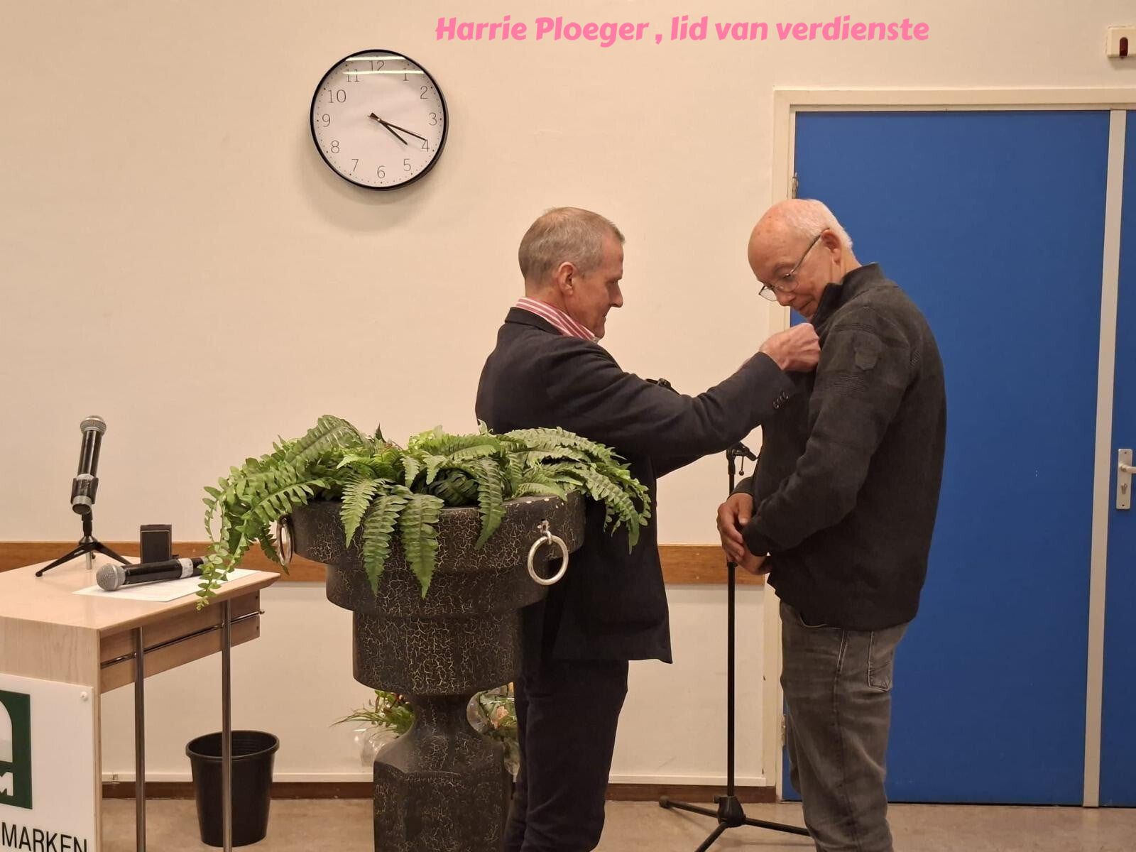 Harrie Ploeger, lid van verdienste