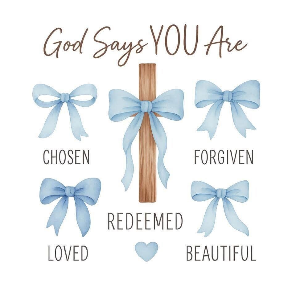 God says you are