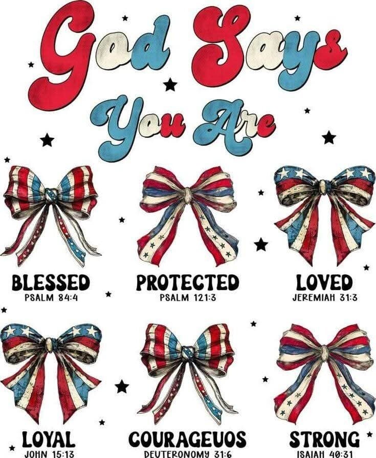 God says you are American addition