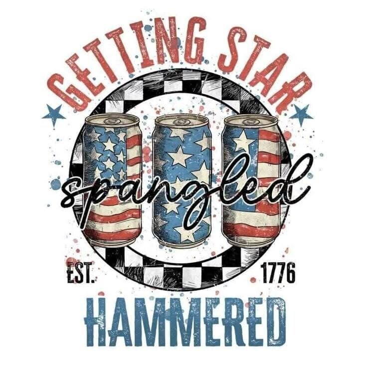 Getting star spangled hammered