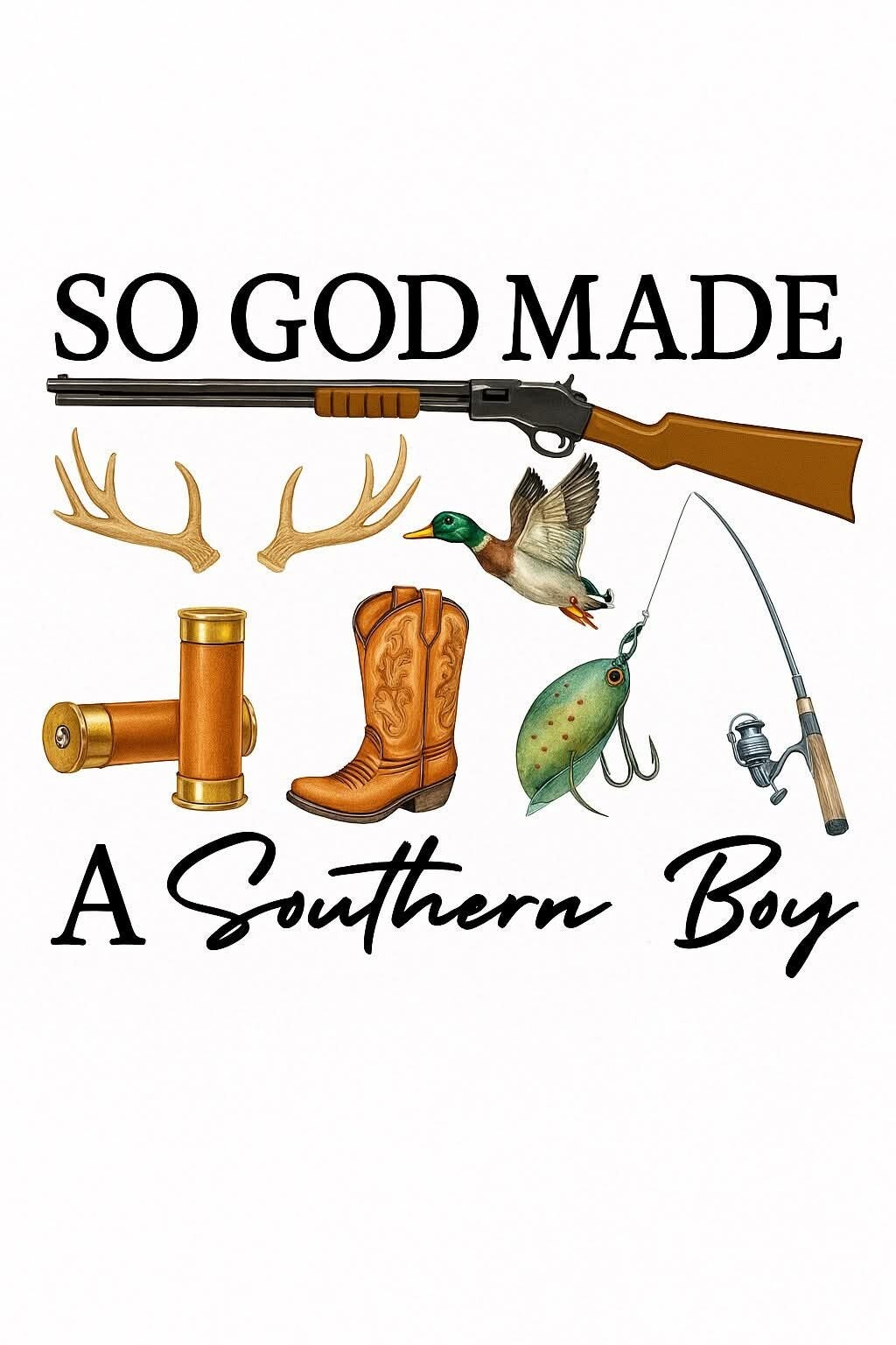 God made a Southern boy