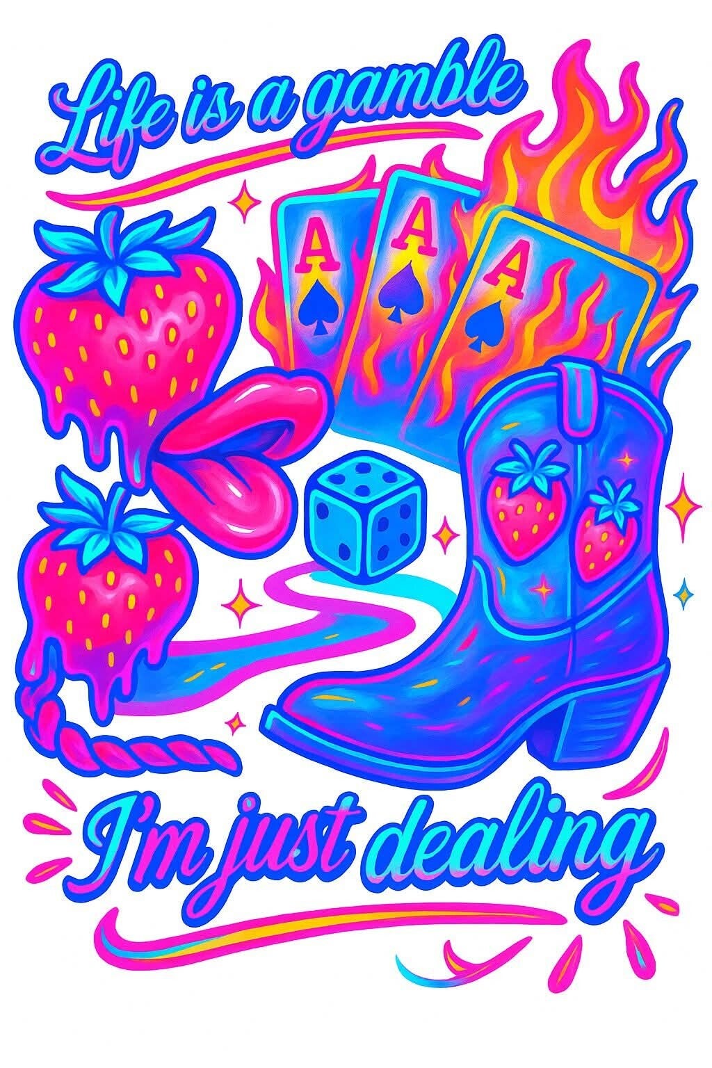 Life is a gamble im just dealing