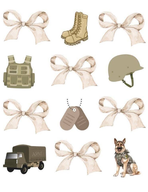 Military girl kids