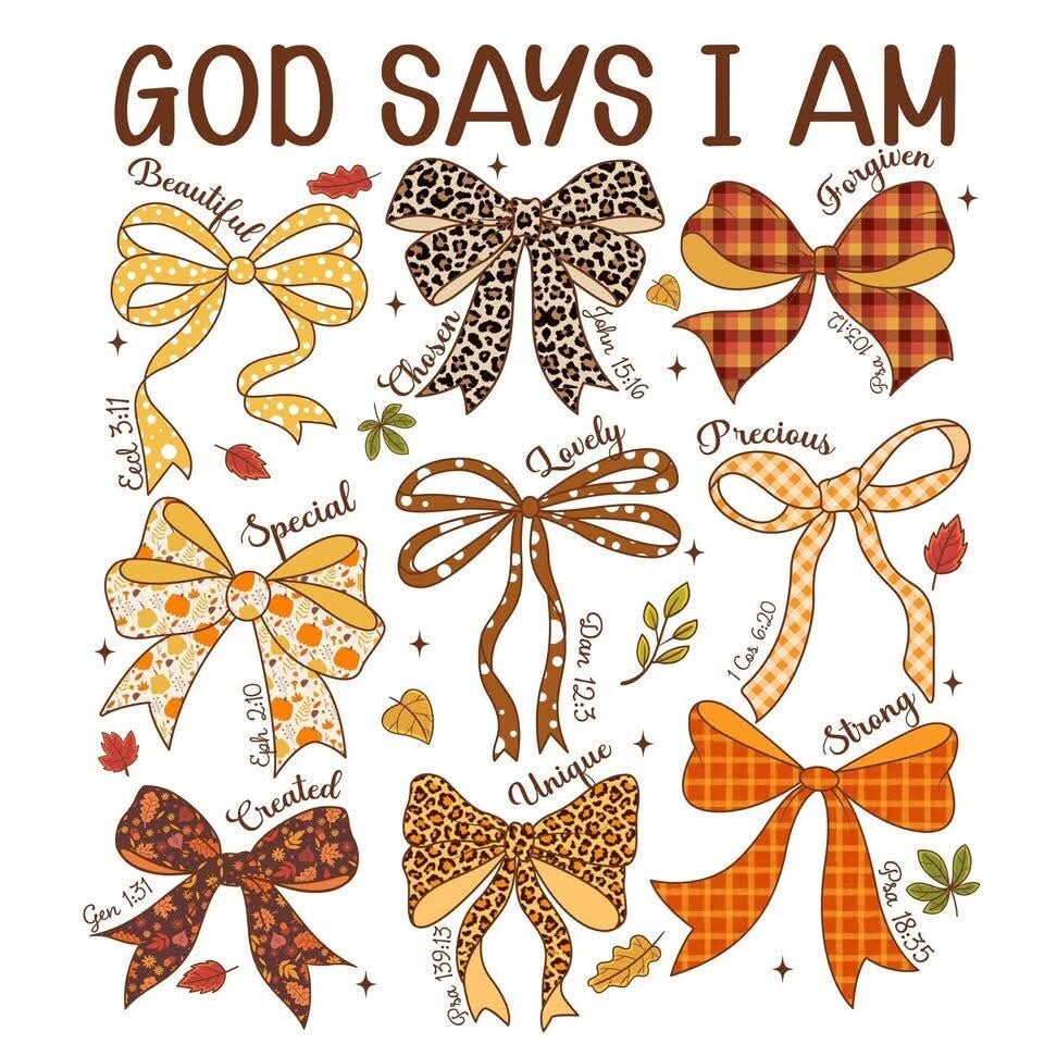 God says I am ( fall version)