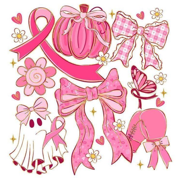 October is for pink ghost