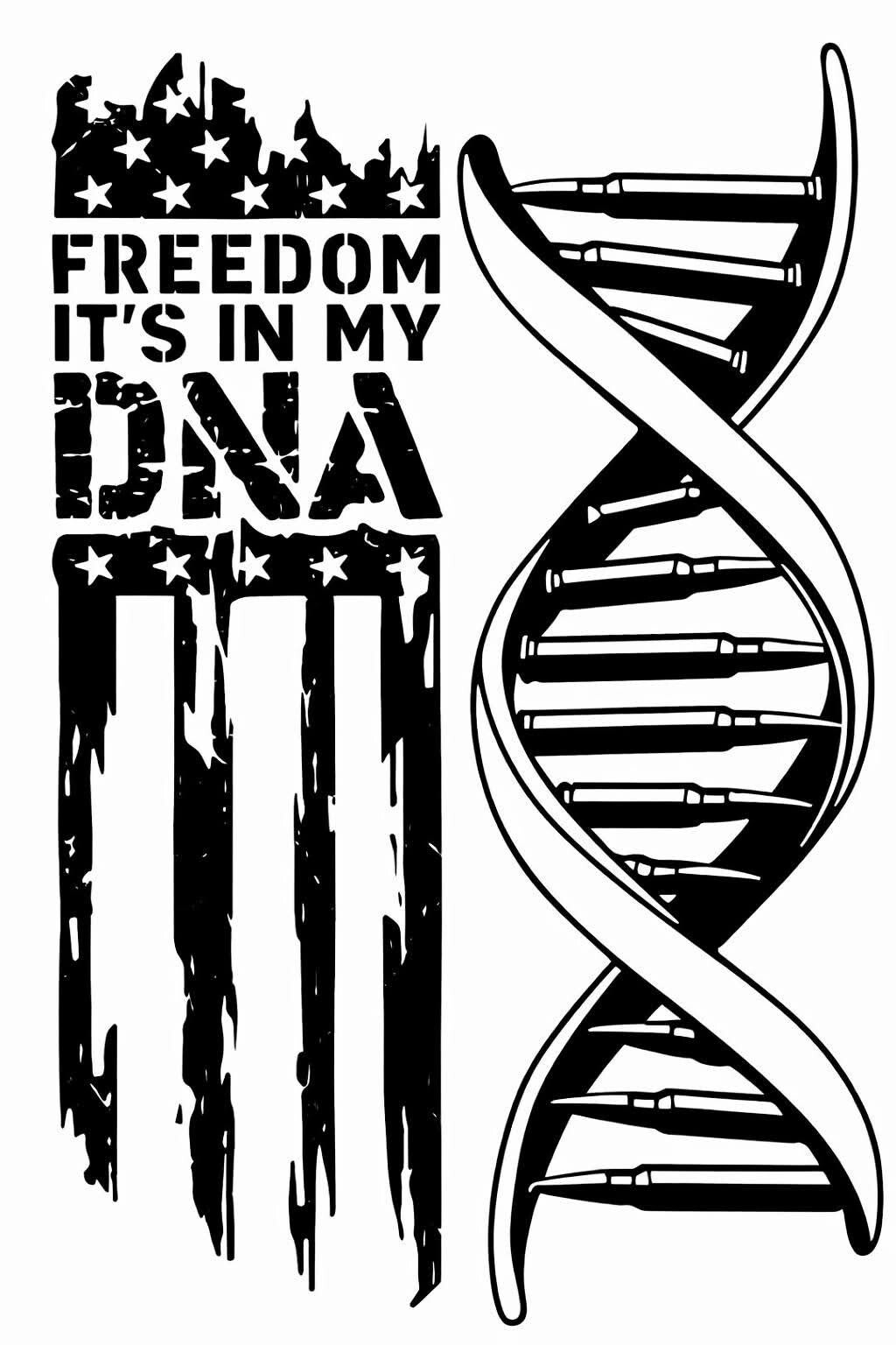 Freedom is in my DNA