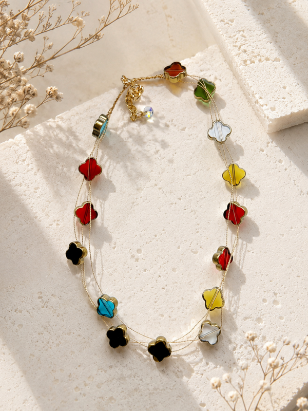 Collar cristales Van cleef
