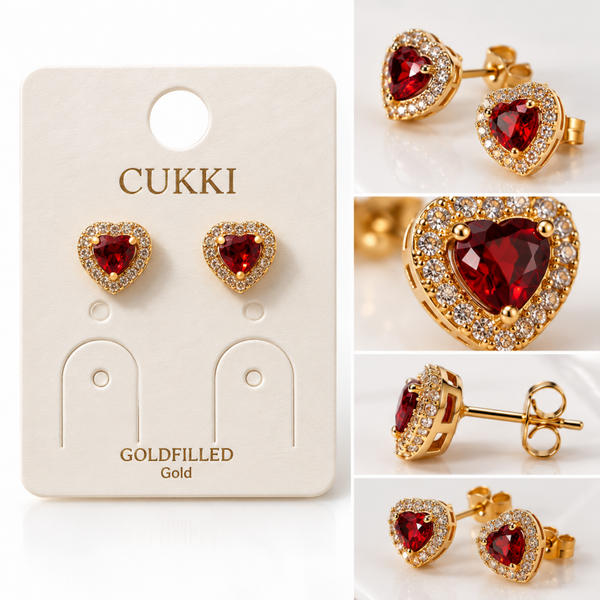 Pendientes corazon