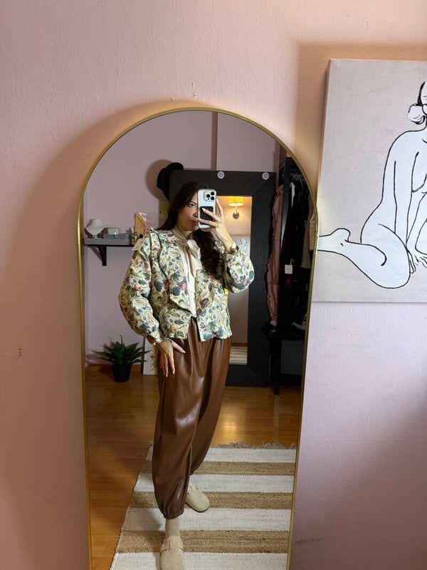 Pantalones bomber polipiel