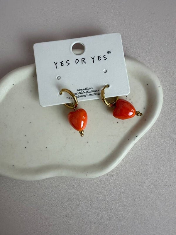 Pendientes corazon