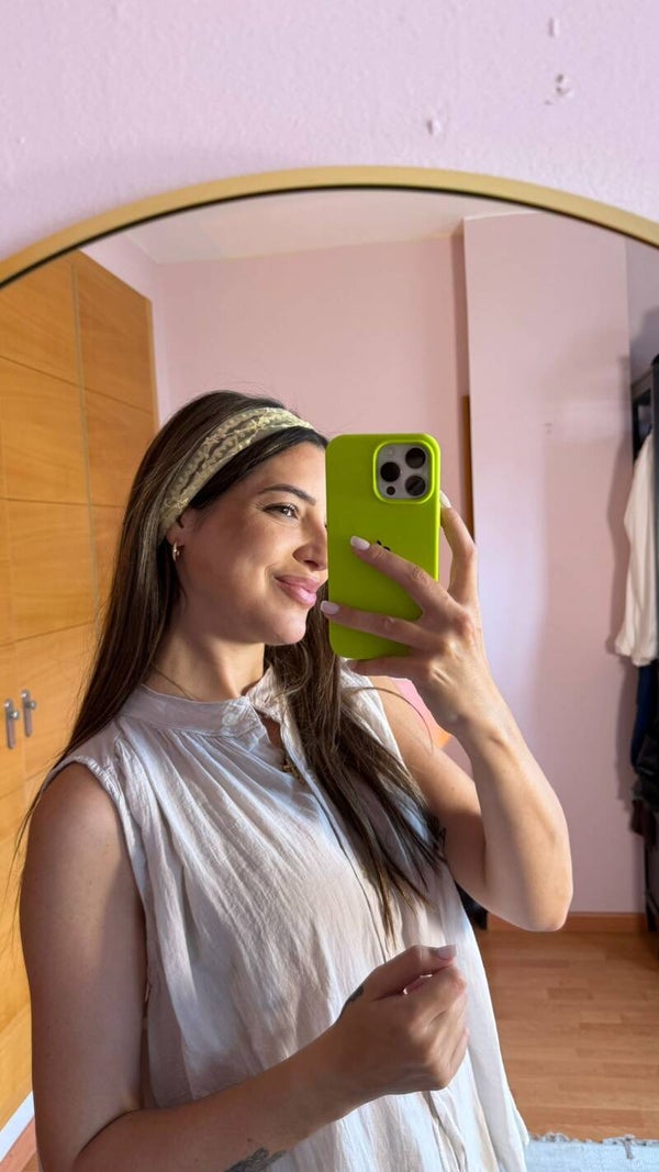 Pañuelo encaje cabeza/cuello