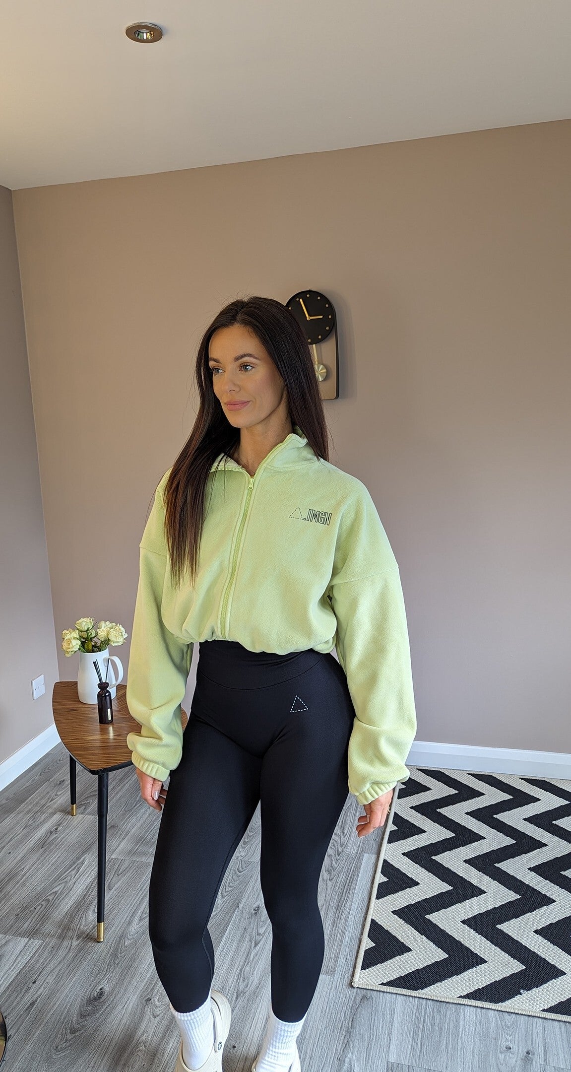 Soft Lime Fleece