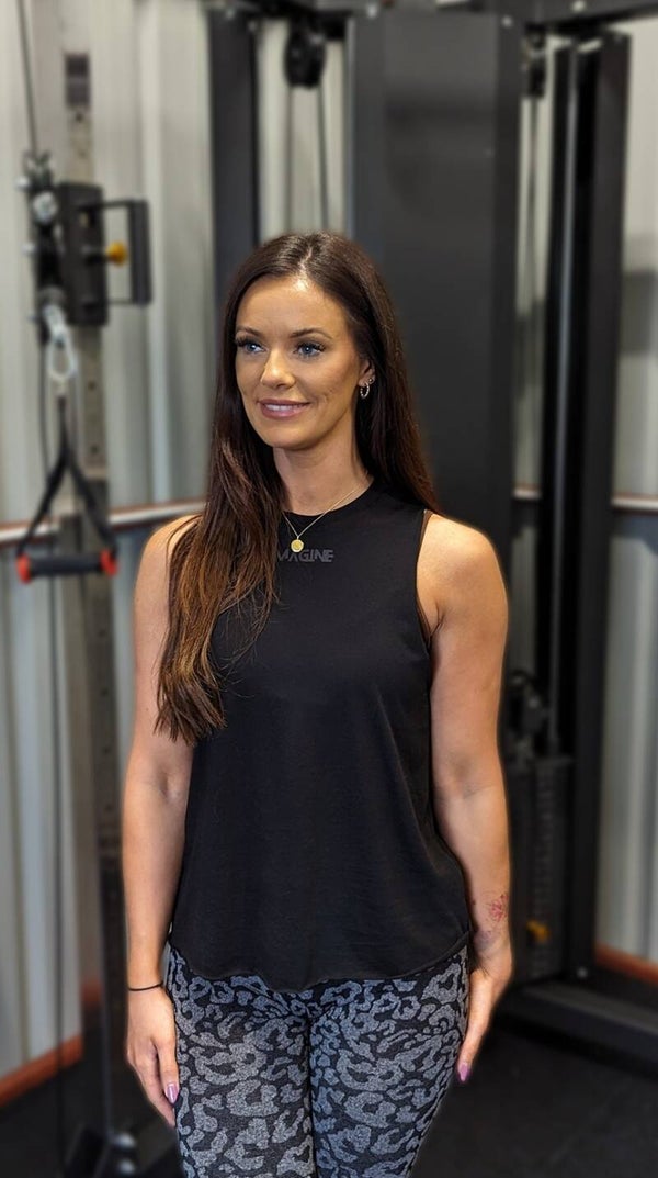 Black Raw Vest