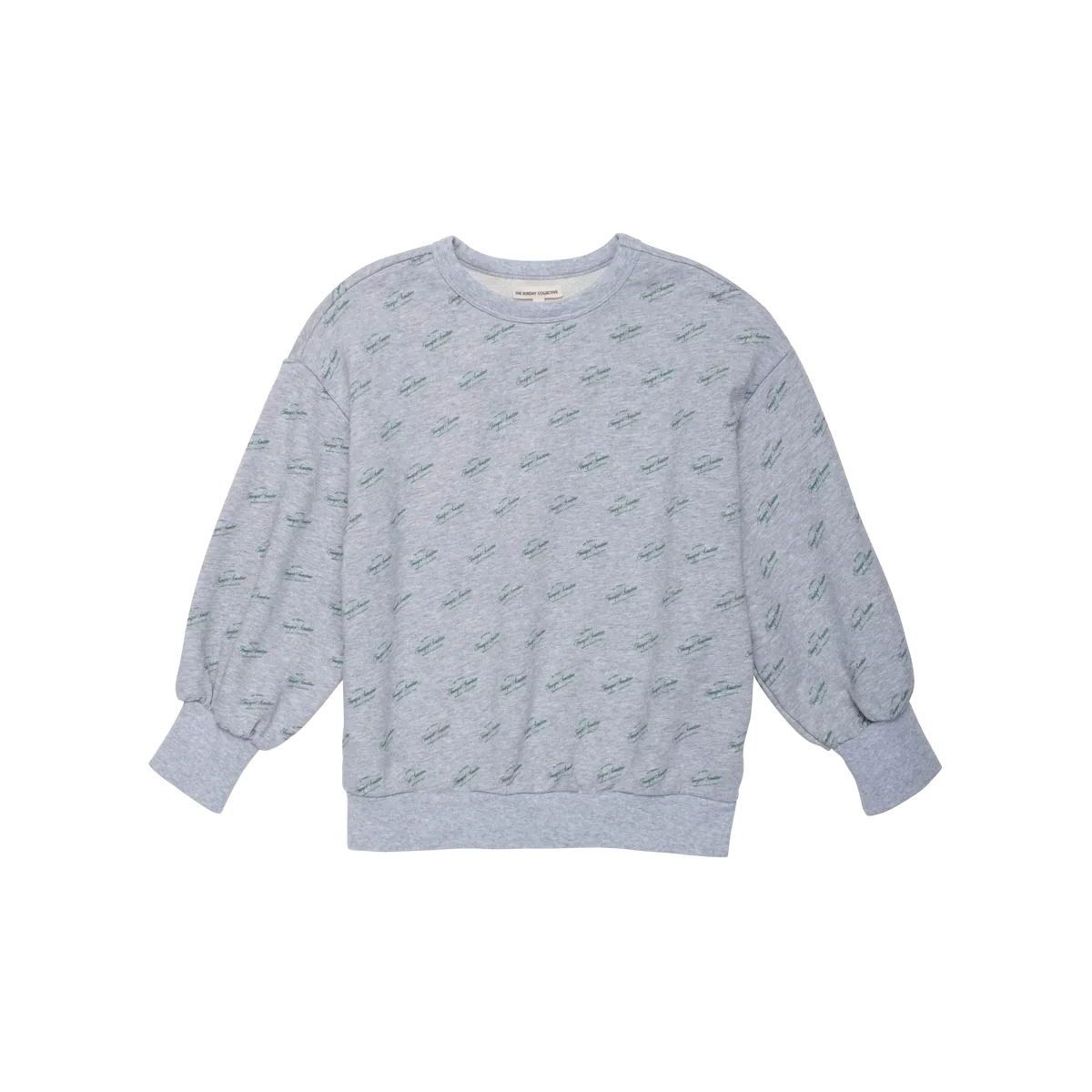 The Sunday Collective Organic Weekend Sweatshirt Heather Grey - The Outlet