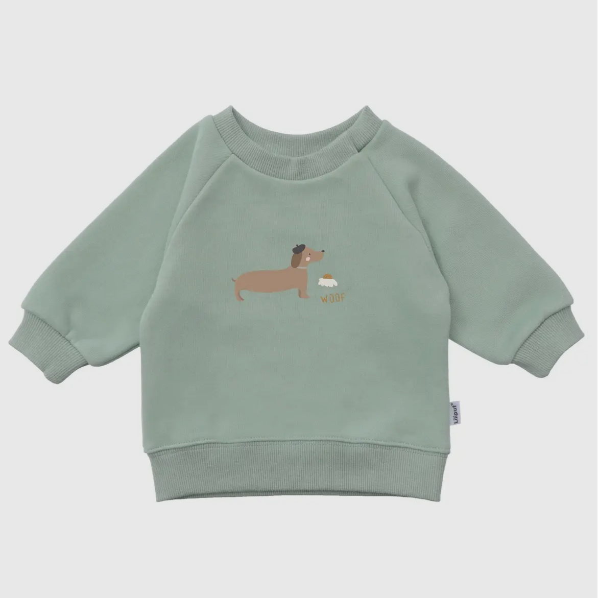 Sweater | Teckel groen