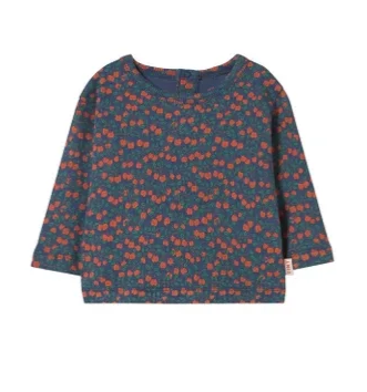 Tiny Cottons Mini Apples Rib Baby Tee - The Outlet
