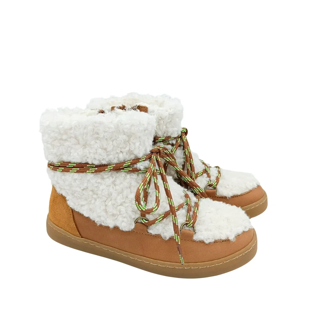 LMDI Collection Skymo Winter Boots Cognac - The Outlet