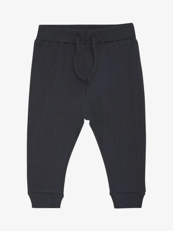 EnFant Pants LS rib Ebony - The Outlet