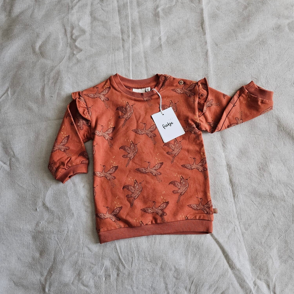Trui terracotta | Feetje