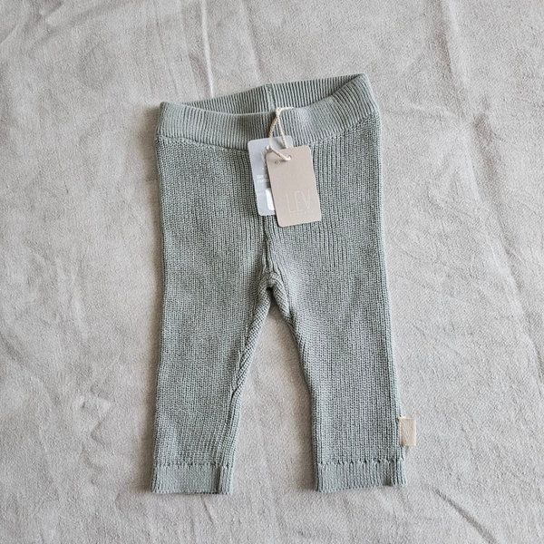 Broekje dark mint | Levv newborn