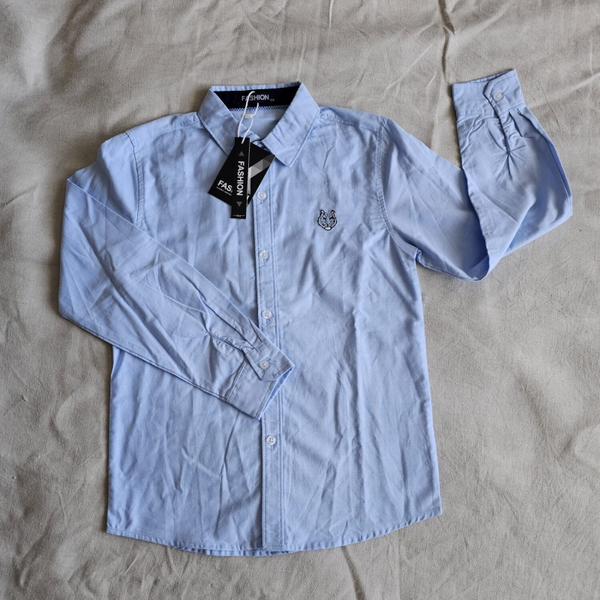 Blouse blauw | Fashion
