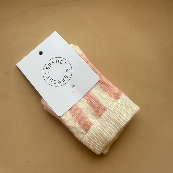 Sproet & Sprout Sokken Stripe Pink - The Outlet
