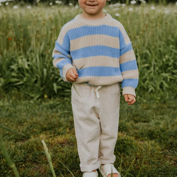 Knit broek milk | Yuki