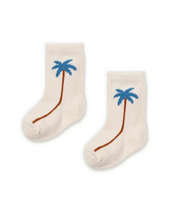 Play Up Baby Sokken Beige Palmtree - The Outlet