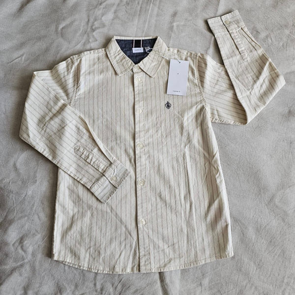 Blouse beige streep | Name It