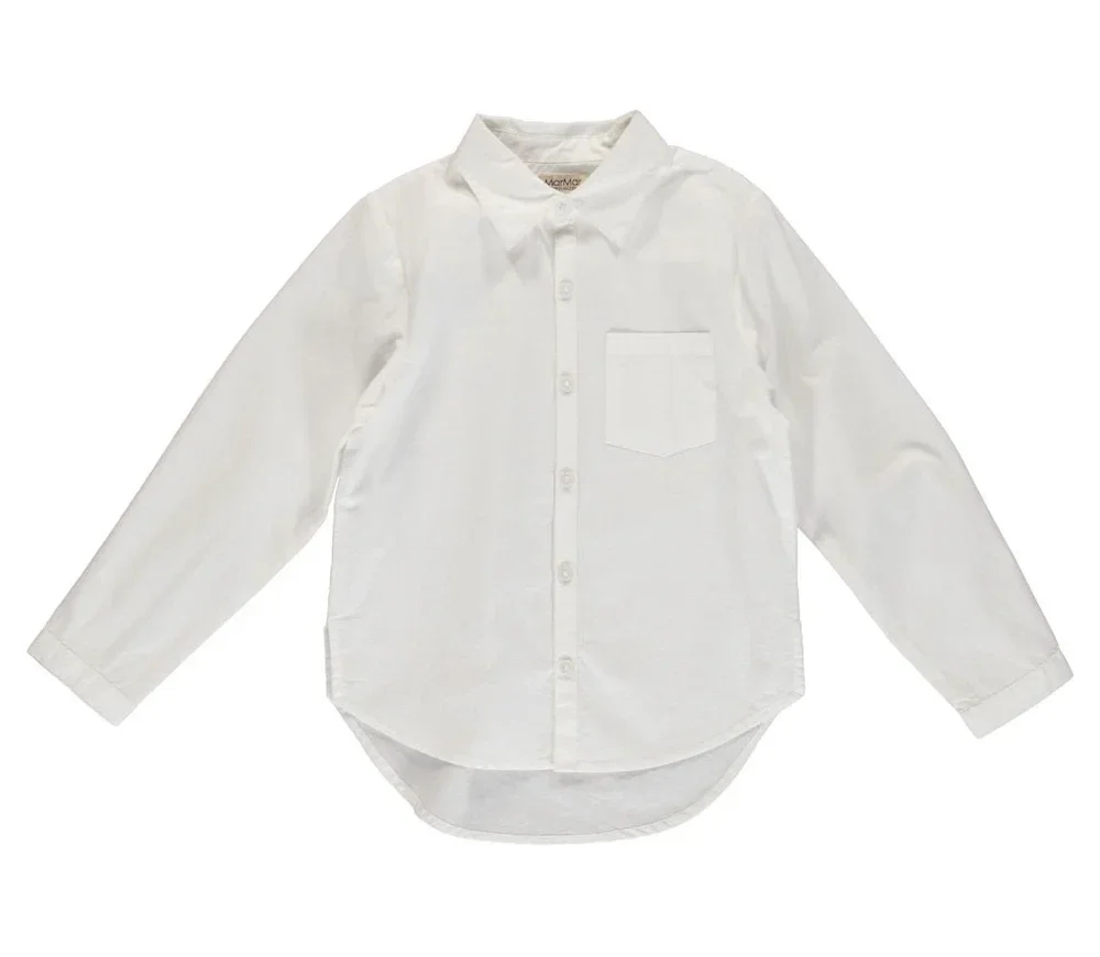 MarMar Copenhagen Tommy Cotton Blouse White - The Outlet