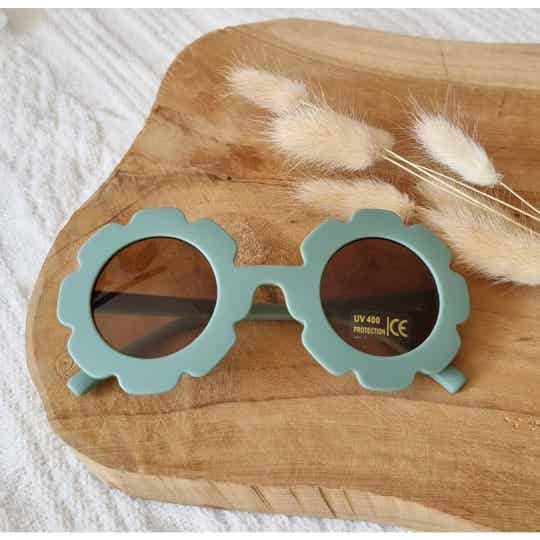 Zonnebril baby/kind bloem | Salie