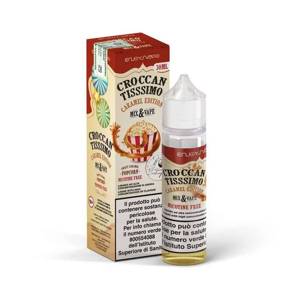 EnjoySvapo Croccantissimo Caramel Edition Il Santone dello Svapo Pop Corn Burro e Caramello