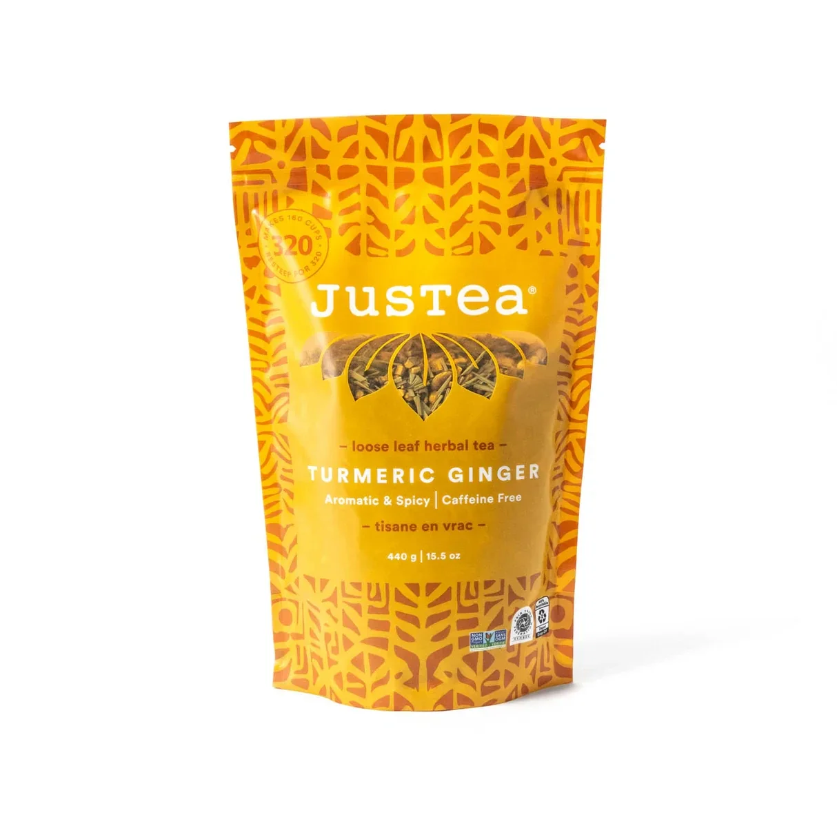 Justea | Voordeelverpakking  | Turmerick Ginger | 440 gr