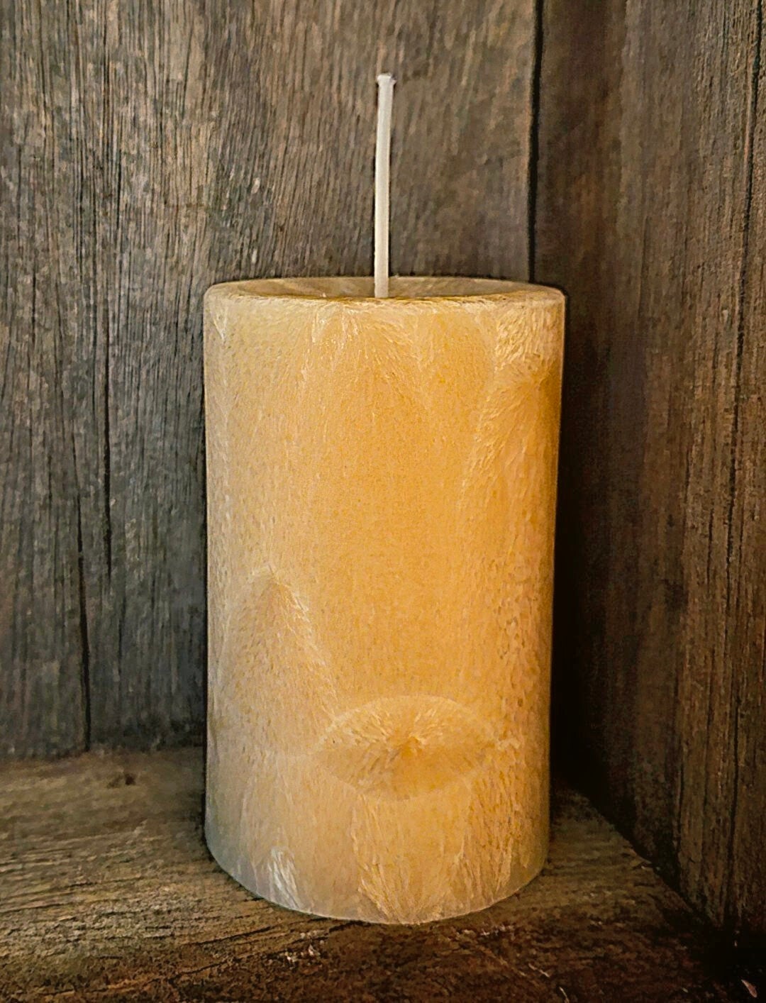 Handcrafted Textured Candle