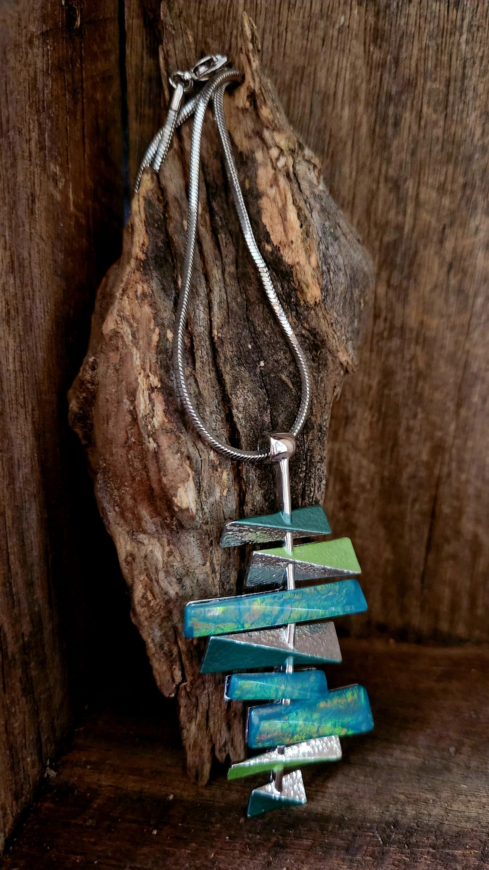 Ocean Layers Statement Necklace
