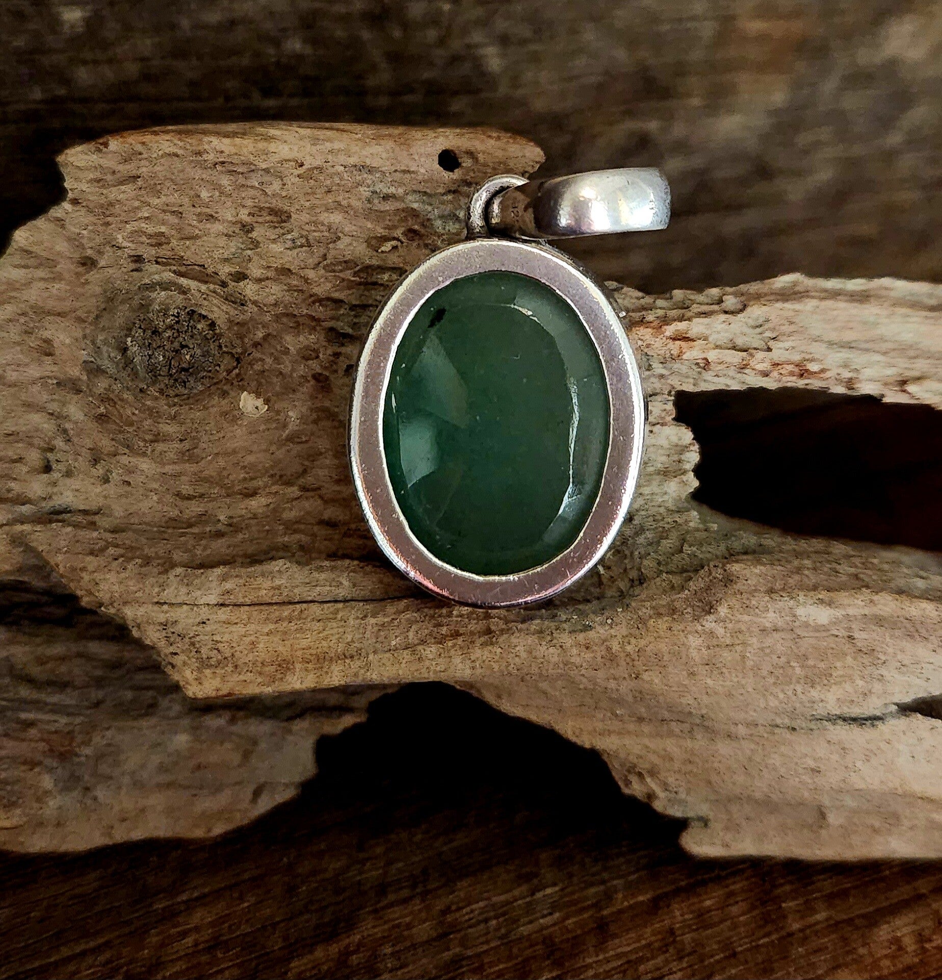 Green Stone Pendant