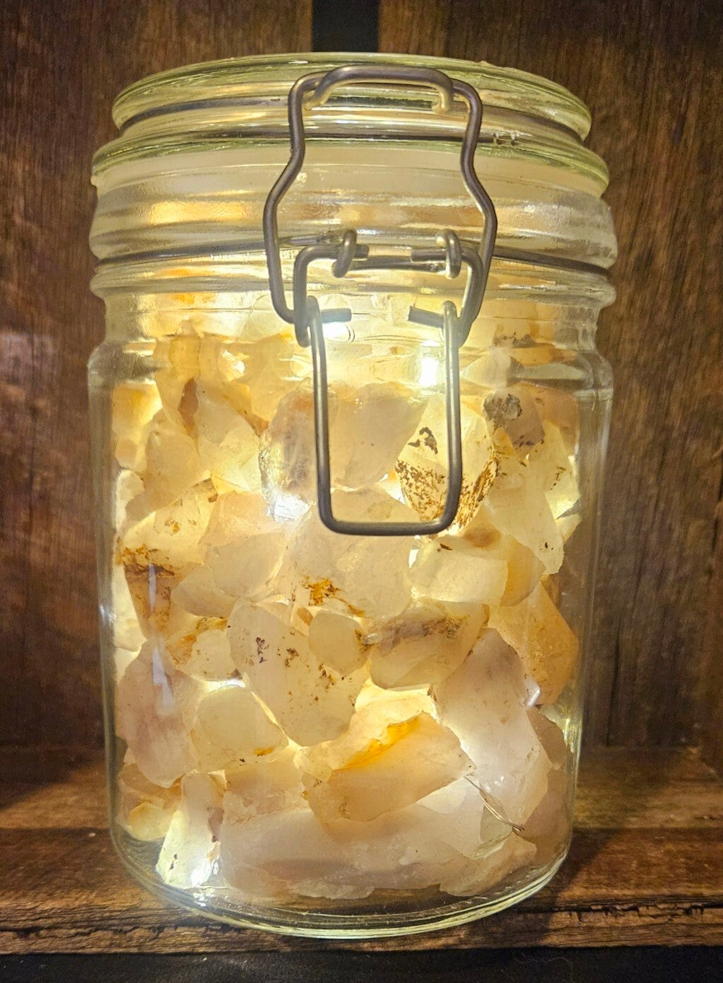 Crystal Glow Jar