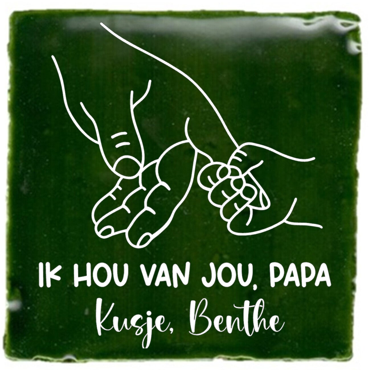 Tegeltje - Hou van jou papa