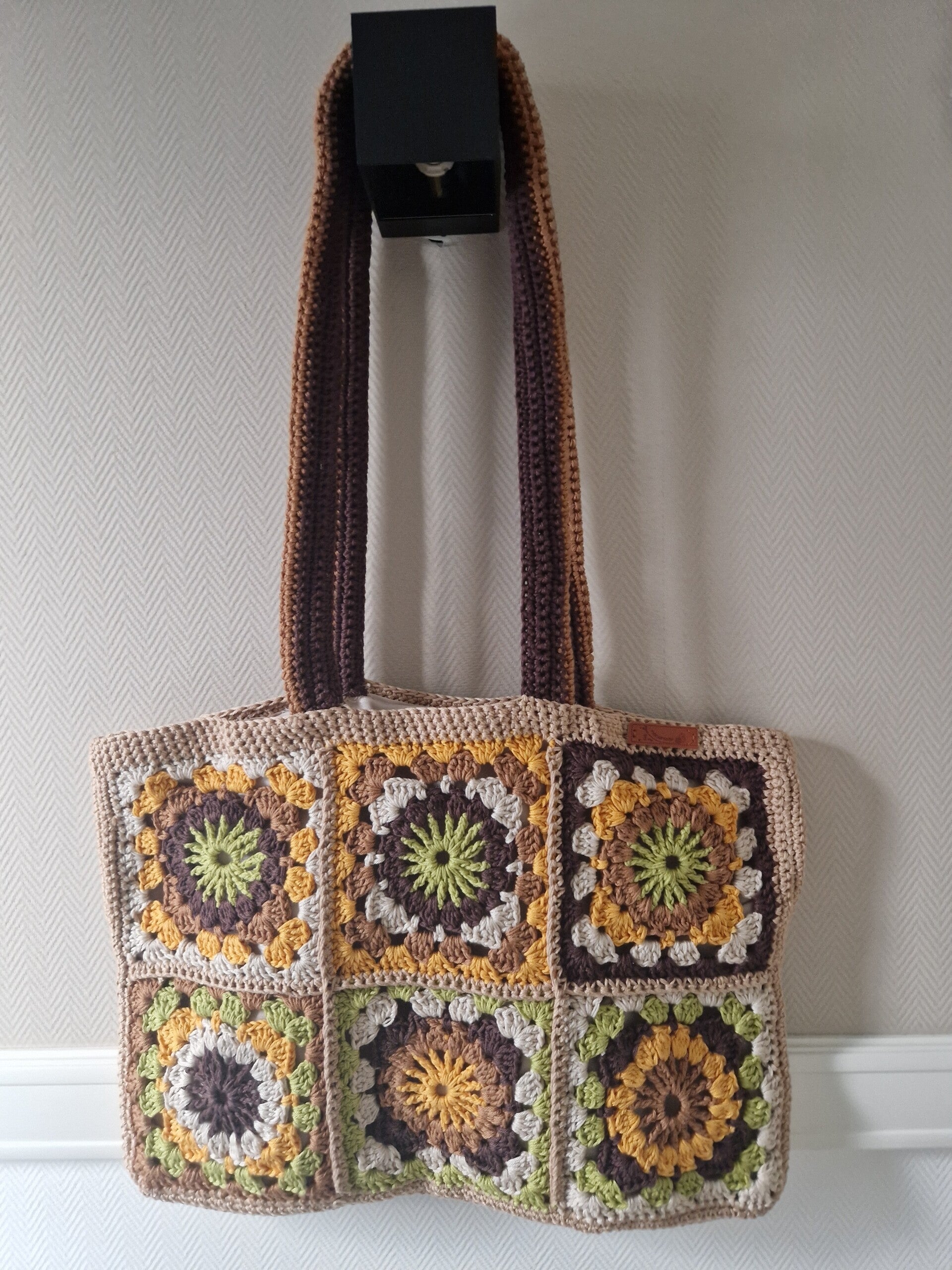 Gehaakte (strand)tas