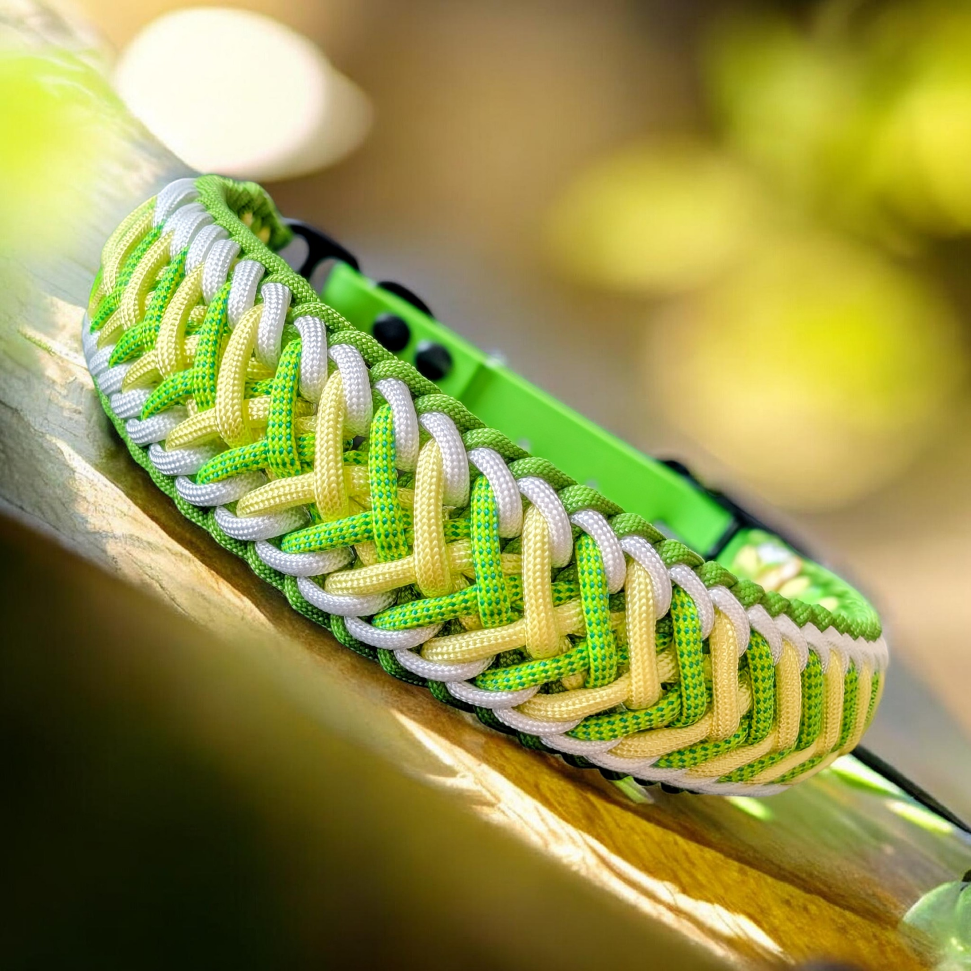 WAVE collier chien tressé en paracorde